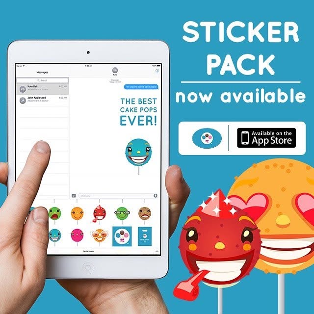 Petite Sweets iMessage sticker pack